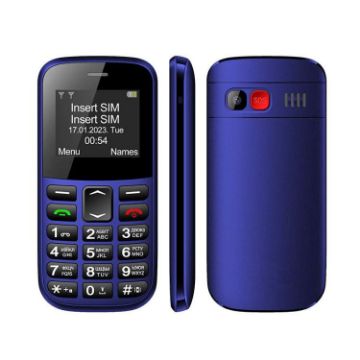MXMID B210 Keypad Phone, 1.77" Display, LED Flashlight, Big Keyboard, 2G, Dual SIM - 1