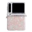 Huawei Pura X Phone Case - Pink Green Pearlescent Shell Texture - 1