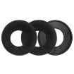 2 Pack Black Flannel Earpads for Grado SR60/SR80/SR125/SR225 Earphones - 3