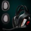 Snap-on Replacement Earpads for ASUS Centurioner - Protein Leather, Black - 4