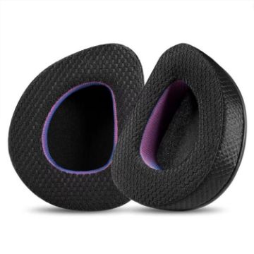 ASUS ROG Delta S Earpads Replacement 2pcs - Black Purple Net Fabric - 1