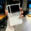 Huawei Pura X MagSafe Phone Case - Side Buckle Axis Transparent - 2