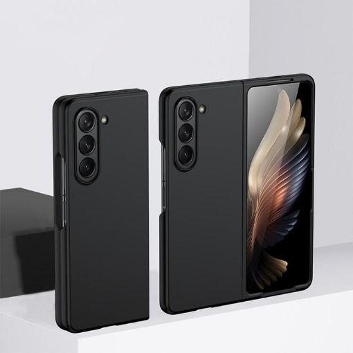 Samsung Galaxy Z Fold6 Kalebol Ultra-thin Shockproof Case - Black - 1