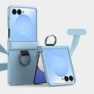 Samsung Galaxy Z Flip7 5G Shockproof Case with Ring - Sky Blue - 1
