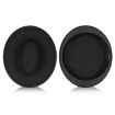 Gold Velvet Earphone Earpads for Philips SHP9500 - 2 Pack (Black) - 1