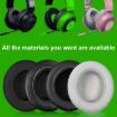 Rotating Snap-on Replacement Earpads for Razer Kraken Pro V2 - Grey Cotton - 7