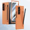 Samsung Galaxy Z Fold7 5G Orange Case with Pen Box - Skin Feel PC - 1