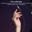 Yesido CA200 1.2m 60W USB/Type-C to Type-C/8 Pin Fast Charging Cable - 3