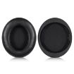 Lambskin Earphone Earpads for Philips SHP9500 - 2 Pack (Black) - 1