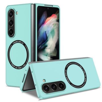 Samsung Galaxy Z Fold7 MagSafe Shockproof Frosted PC Case Sky Blue - 1