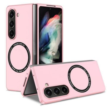 Samsung Galaxy Z Fold6 MagSafe Shockproof Frosted PC Case - Pink - 1