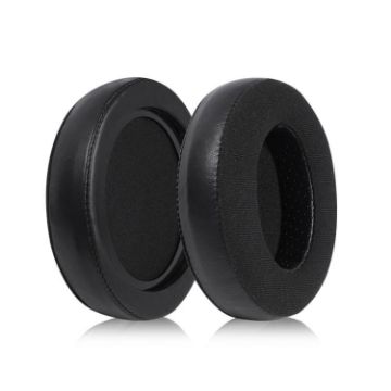 Lambskin Velvet Earpads for Philips SHP9500 - 2 Pack (Black) - 1