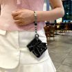 Motorola Razr 60/50 Glitter Dots Phone Case with Bow Bracelet - White - 6