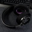 Philips SHP9500 Earphone Earpads 2 Pack - Black Purple Replacement Gel - 4