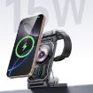 Yesido DS25 3-in-1 Foldable Magnetic Wireless Charger - Black - 2