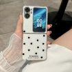 OPPO Find N2 Flip Phone Case - White Glitter Powder Dots Pattern - 2