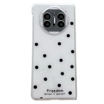 Huawei Mate X3/X5 Glitter Dots Pattern Phone Case - White - 1