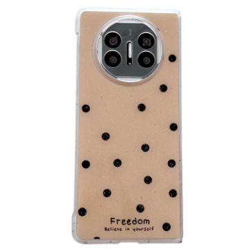 Huawei Mate X3/X5 Glitter Powder Dots Pattern Phone Case - Gold - 1
