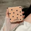 Huawei Pocket 2 Phone Case - Black Glitter Powder Dots Pattern - 4