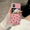 Vivo X Flip Phone Case - Rose Red Glitter Powder Dots Pattern - 2