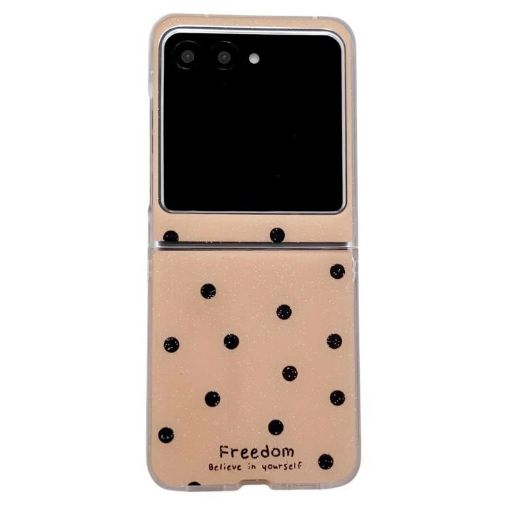 Motorola Razr 60/50 Glitter Dots Phone Case - Gold - 1