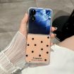 Xiaomi Mix Flip Phone Case - Gold Glitter Powder Dots Pattern - 2