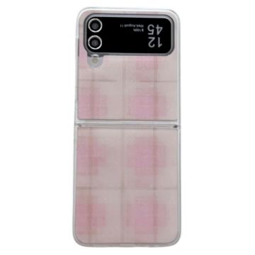 Samsung Galaxy Z Flip3 5G Pink Glitter Dots Pattern Phone Case - 1