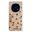 OPPO Find N5 Phone Case Gold - Glitter Dots Pattern with Holder - 1