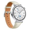 Huawei Watch GT 5 41mm Leather Band, Silver Buckle, Starlight Color - 2
