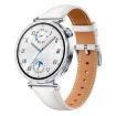 Huawei Watch GT 5 41mm White Leather Band Silver Buckle - 1