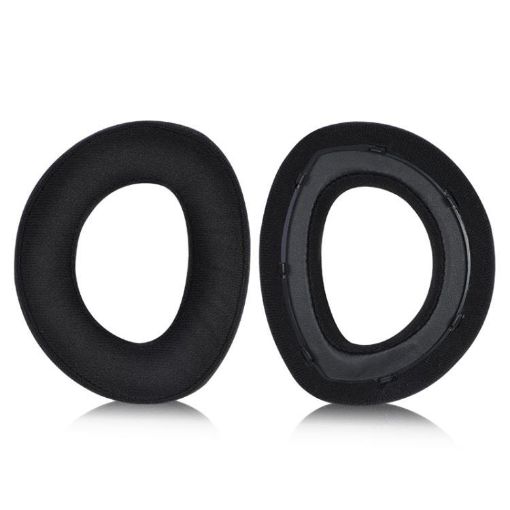 Replacement Earpads for Sennheiser HD700 - 2pcs Flannel Stitching Black - 1