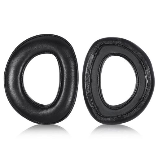 Replacement Earpads for Sennheiser HD700 - 2pcs Lambskin Stitching Black - 1