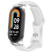 Xiaomi Smart Band 9/8 Silicone Watch Band & Case - White Butterfly Buckle - 1