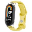 Xiaomi Smart Band 9/8 Yellow Silicone Band & Transparent Case - 1