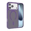 iPhone 17 Pro Max Dark Purple MagSafe Case with Metal Lens Frame - 1