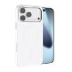 iPhone 17 Pro Kalebol Metal Lens Frame MagSafe Frosted White Case - 1