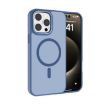 iPhone 15 Pro Max Kalebol Metal Lens Frame MagSafe Case Sierra Blue - 1