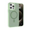iPhone 14 Pro Kalebol Metal Lens Frame MagSafe Case - Matcha Green - 1