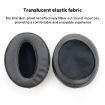 Replacement Earpads for Sennheiser HD Series - Ice Silk Cloth White (2pcs) - 6
