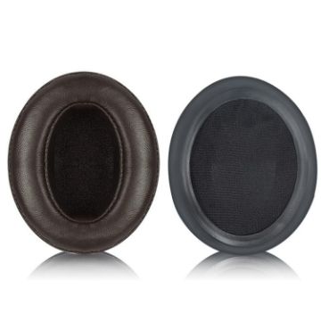 Lambskin Replacement Earpads for Sennheiser MOMENTUM 2.0 - 2pcs Dark Brown - 1