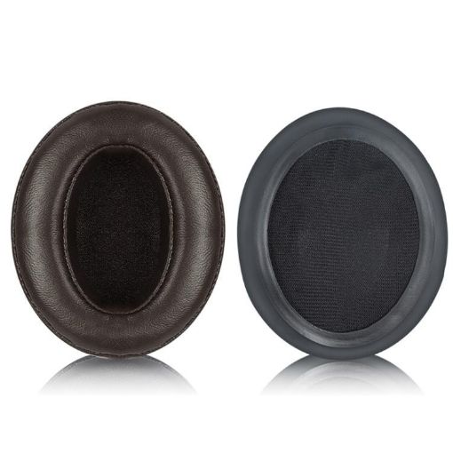 Lambskin Replacement Earpads for Sennheiser MOMENTUM 2.0 - 2pcs Dark Brown - 1
