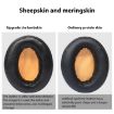 Lambskin Replacement Earpads for Sennheiser MOMENTUM 2.0 - 2pcs Dark Brown - 5