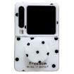 Huawei Pura X Glitter Dots Phone Case with Holder - White - 1