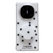 Huawei Mate X6 Glitter Dots Phone Case with Holder - White - 1