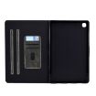 Samsung Galaxy Tab A7 (2020) Grey Leather Case with Holder & Card Slots - 4