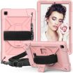 Samsung Galaxy Tab A7 10.4 (2020) Shockproof Case with Holder, Rose Gold - 1