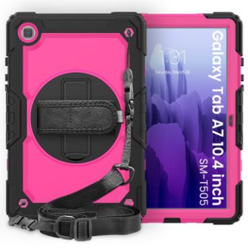 Shockproof Case for Samsung Galaxy Tab A7 (2020) with Holder & Straps - 1