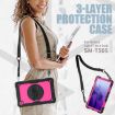 Shockproof Case for Samsung Galaxy Tab A7 (2020) with Holder & Straps - 8