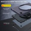 Samsung Galaxy Tab A7 10.4 (2020) 360 Rotating Case with Strap - Blue - 7