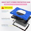 Samsung Galaxy Tab A7 (2020) T500/T505 360 Rotating Case Blue - 7